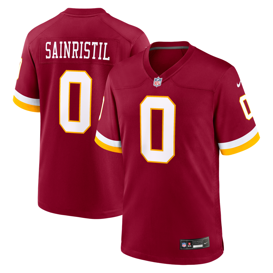 Mike Sainristil Washington Commanders Nike Game Super Bowl Era Official Jersey - White