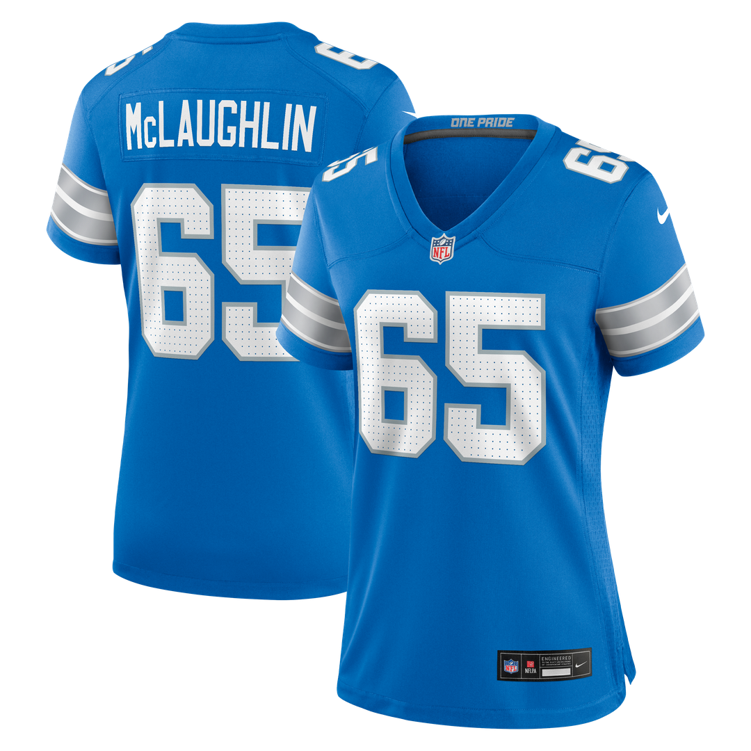 Seth McLaughlin Detroit Lions Nike Women's Team Game Official Jersey -  Blue