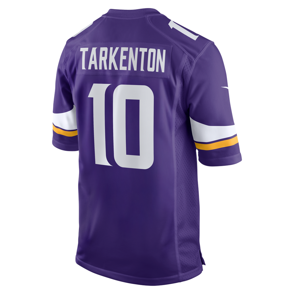 Fran Tarkenton Minnesota Vikings Nike Game Retired Player Official Jersey - Purple