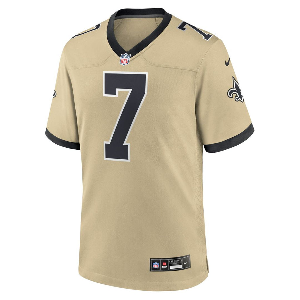 Taysom Hill New Orleans Saints Nike Game Official Jersey - Black