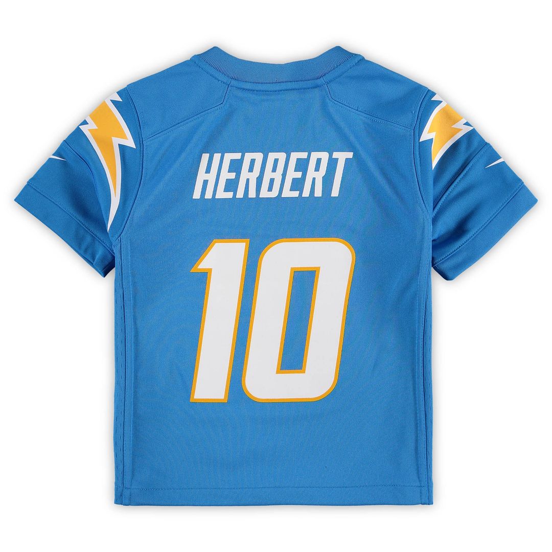 Justin Herbert Los Angeles Chargers Nike Preschool Game Official Jersey - Powder Blue