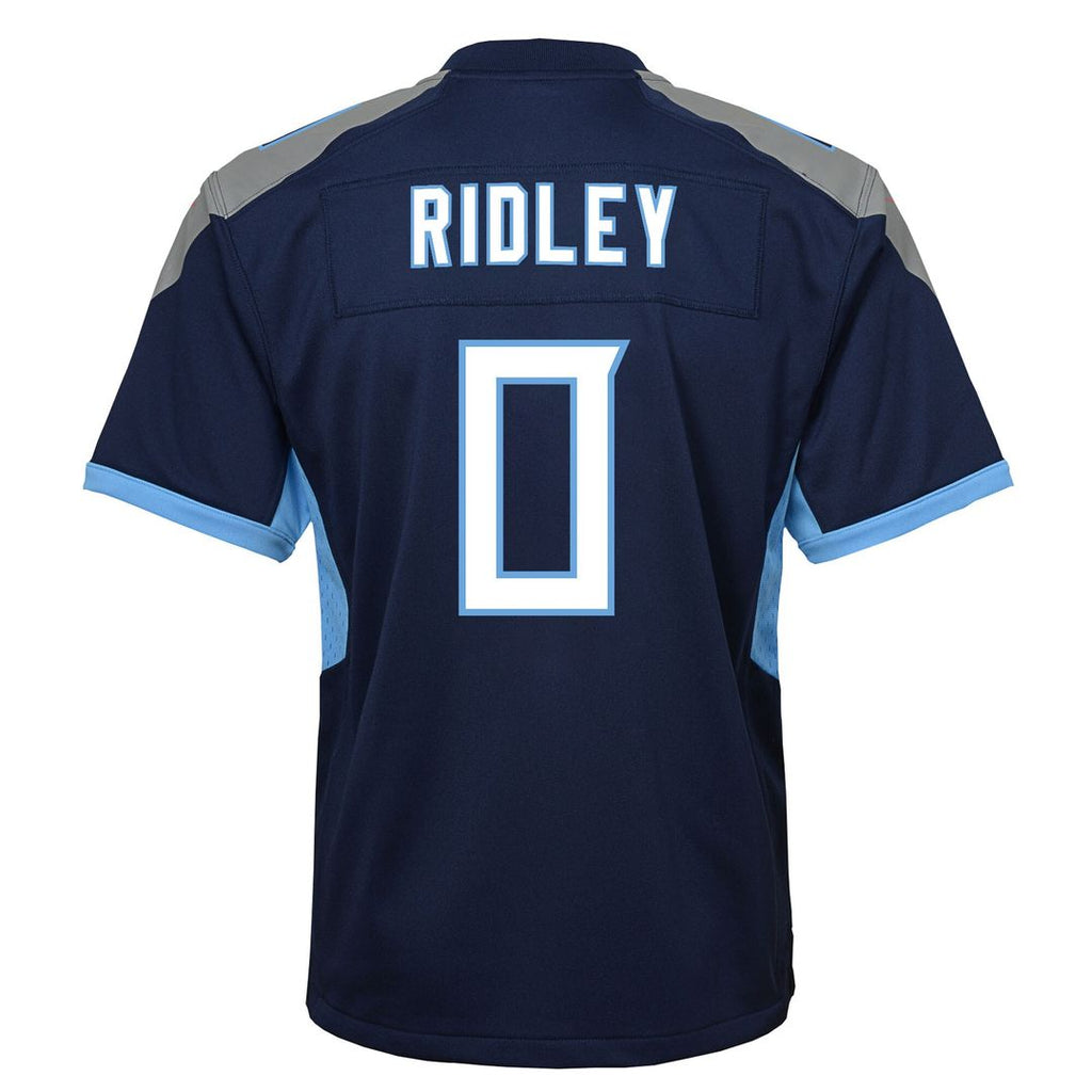 Calvin Ridley Tennessee Titans Nike Youth Game Official Jersey - Navy