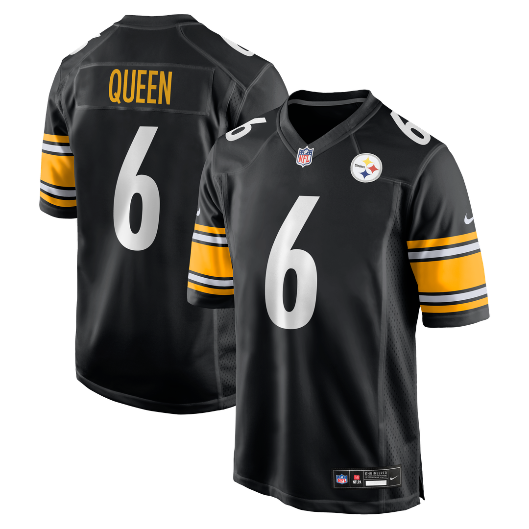 Patrick Queen Pittsburgh Steelers Nike Alternate 1933 Throwback Game Official Jersey - Gold