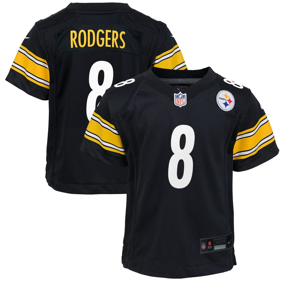 Aaron Rodgers Pittsburgh Steelers Nike Youth Game Jersey â€?White