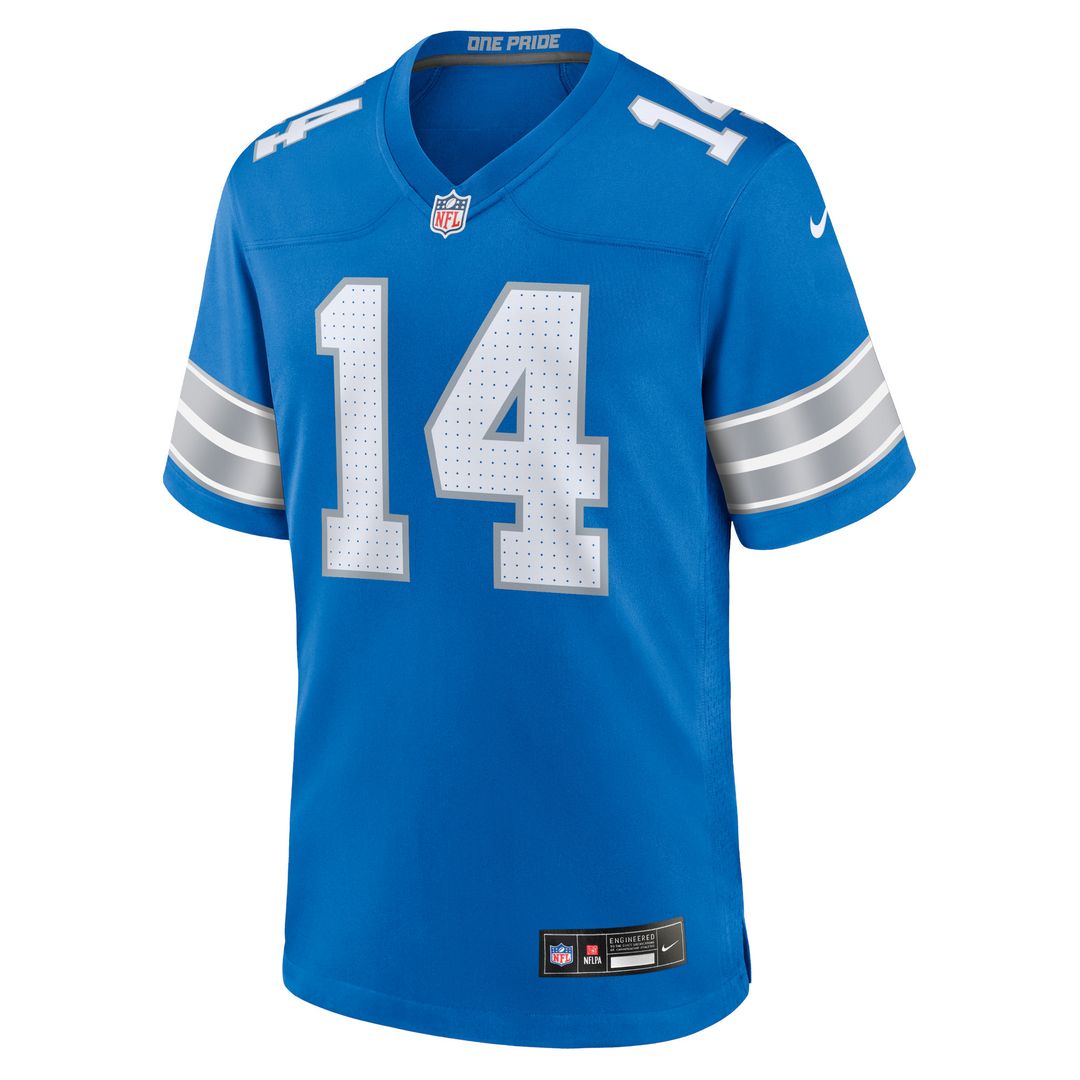 Amon-Ra St. Brown Detroit Lions Nike 2nd Alternate Game Official Jersey - Black