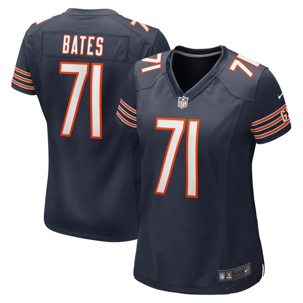 Ryan Bates Chicago Bears Nike Women's  Game Official Jersey -  Navy