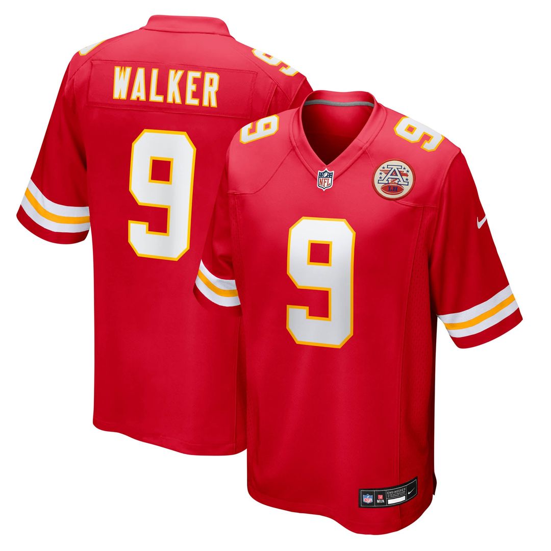 Kenneth Walker III Kansas City Chiefs Nike Game Official Jersey - Red