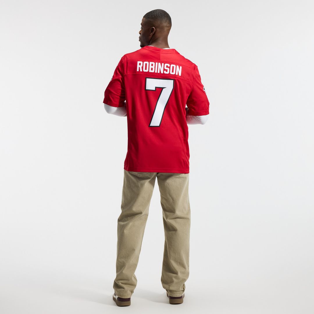 Bijan Robinson Atlanta Falcons Nike Vapor F.U.S.E. Stitched Limited Official Jersey - Red