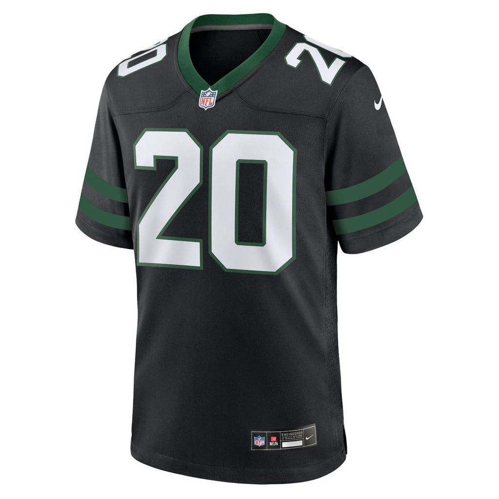 Breece Hall New York Jets Nike Alternate Game Official Jersey - Legacy Black