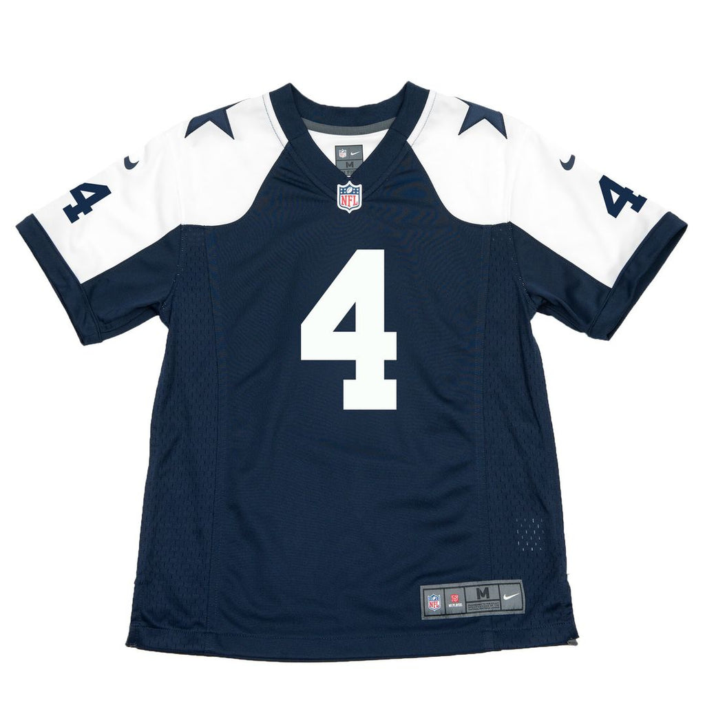Dak Prescott Dallas Cowboys Nike Youth Color Rush Game Official Jersey - White