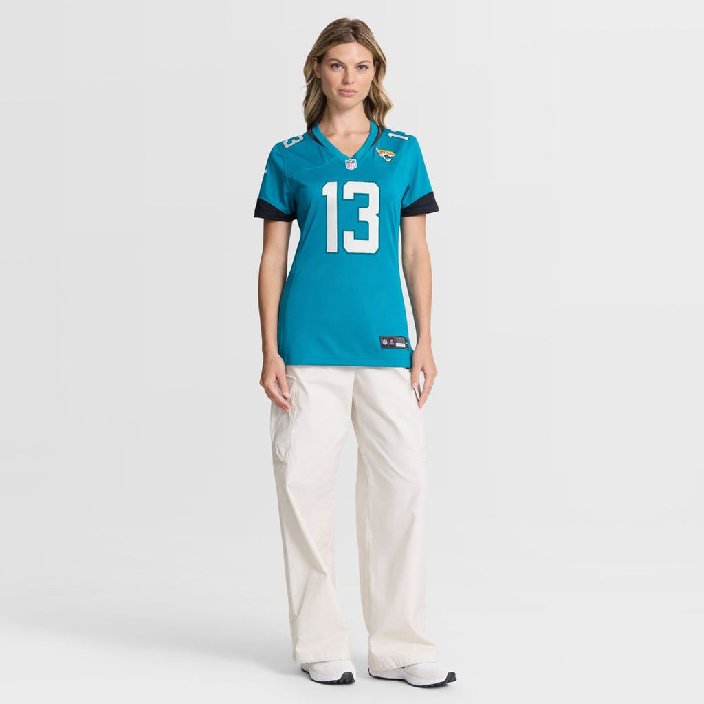 Tim Jones Jacksonville Jaguars Nike Women's Team Game Official Jersey -  Teal