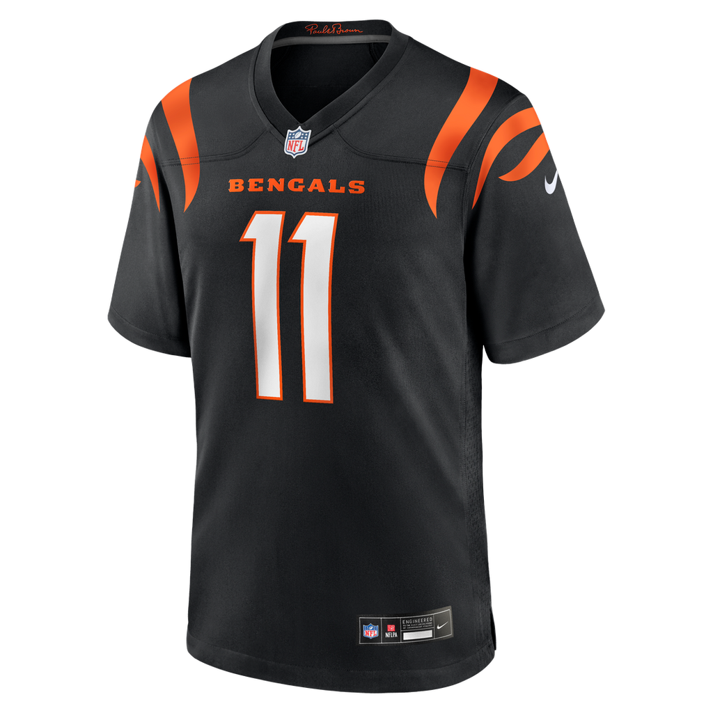 Josh Johnson Cincinnati Bengals Nike Team Game Jersey - Black