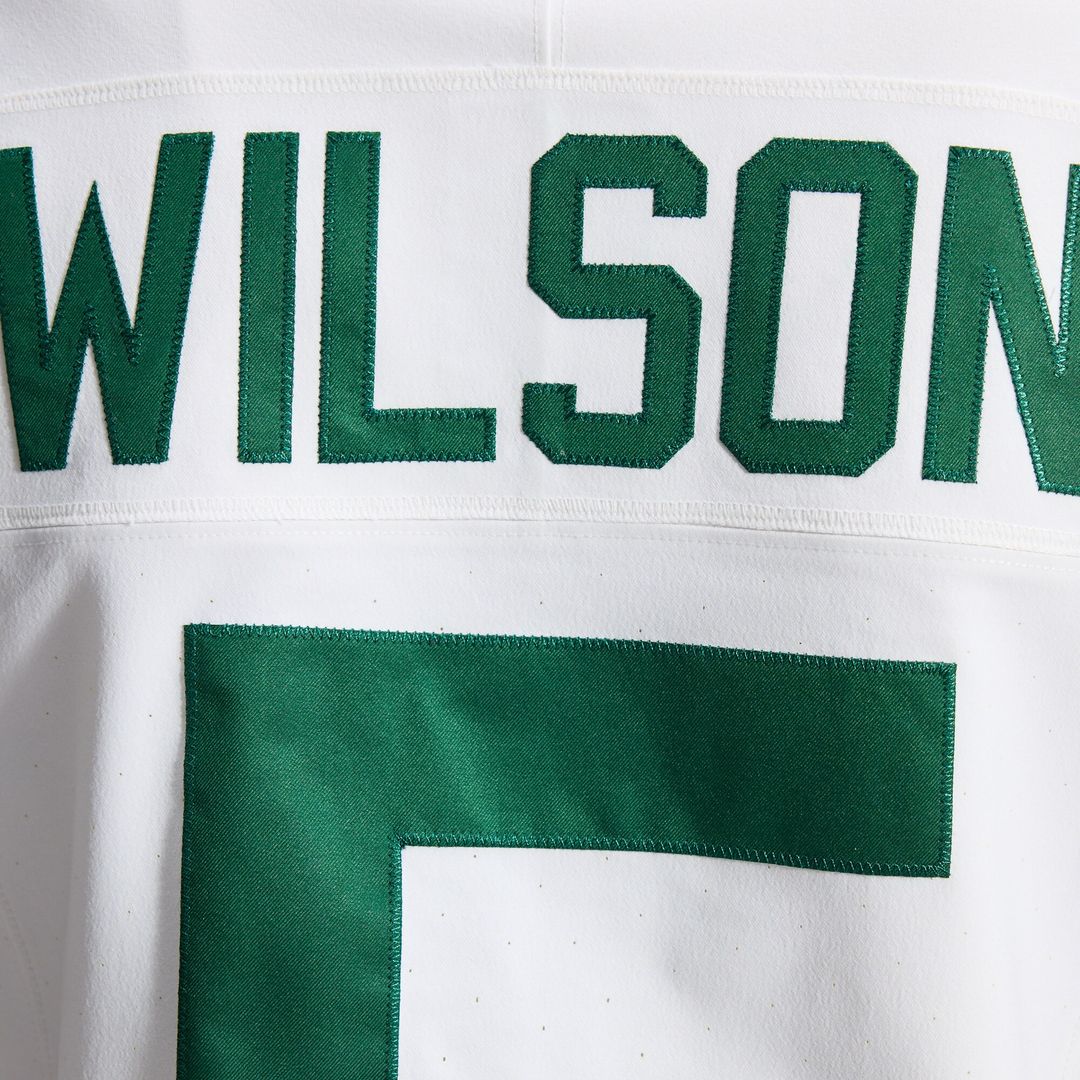 Garrett Wilson New York Jets Nike Classic Alternate Vapor F.U.S.E. Elite Official Jersey - White
