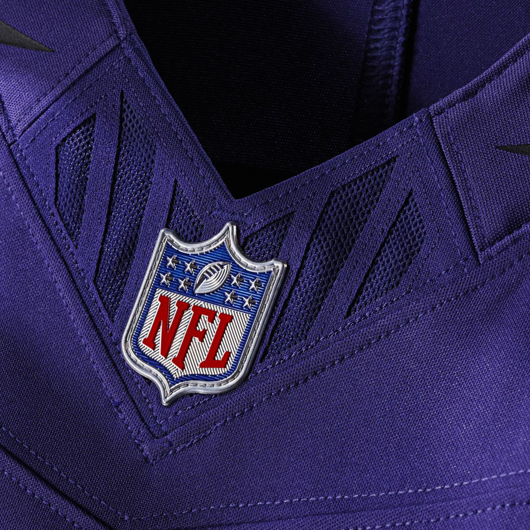 Kyle Hamilton Baltimore Ravens Nike Vapor F.U.S.E. Stitched Limited Official Jersey - Purple