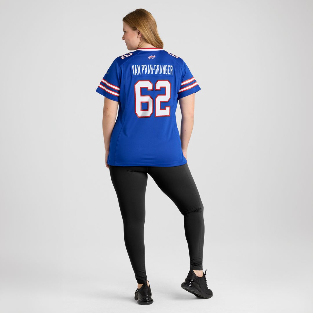 Sedrick Van Pran-Granger Buffalo Bills Nike Women's Game Jersey - Royal