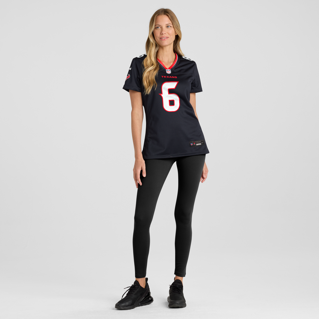 Reed Blankenship Houston Texans Nike Women's Team Game Jersey - Navy