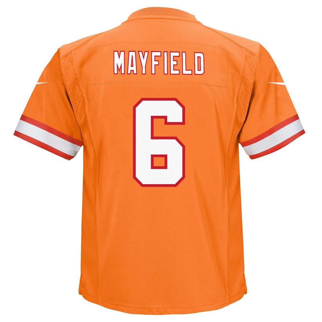 Baker Mayfield '76 Tampa Bay Buccaneers Toddler Game Jersey - White
