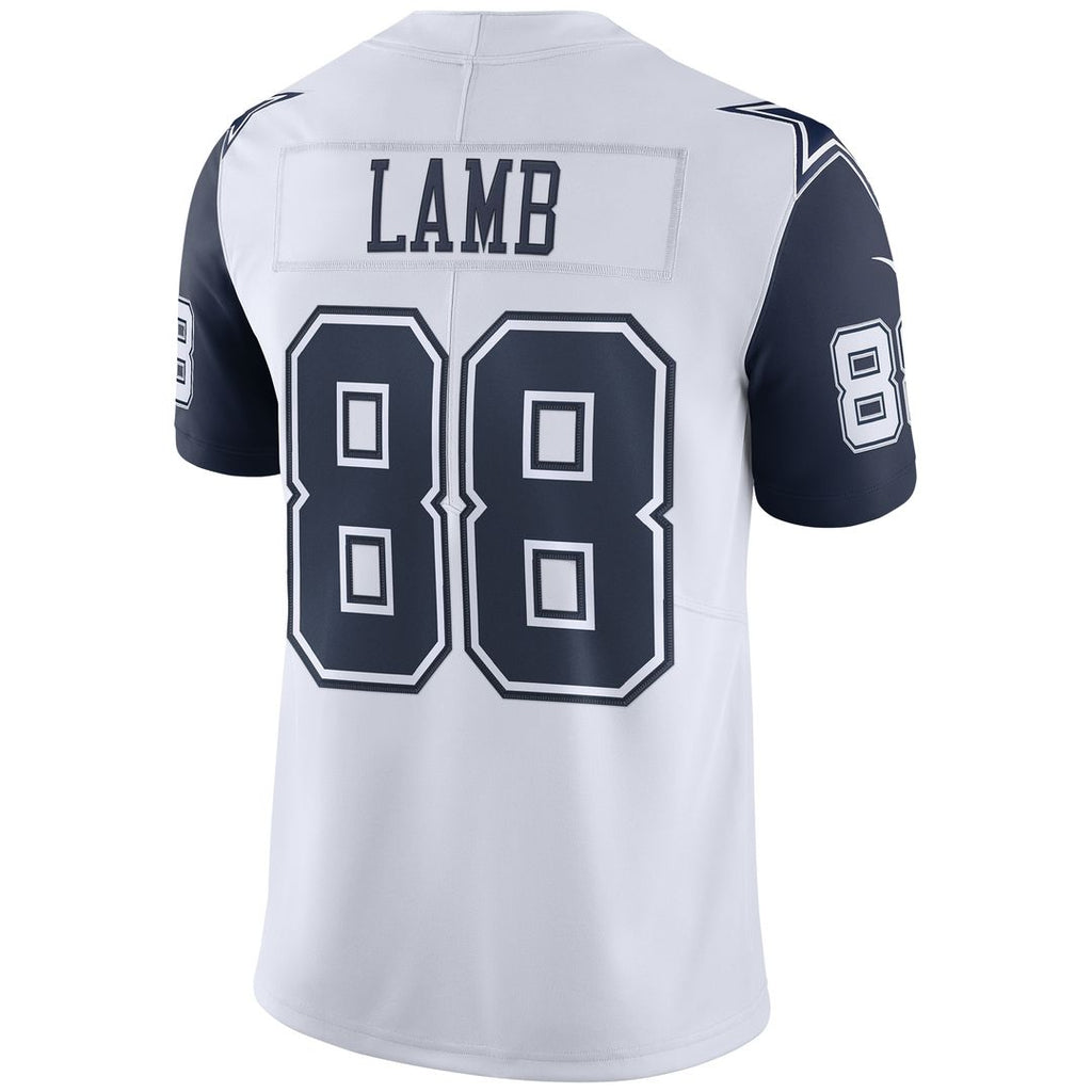 CeeDee Lamb Dallas Cowboys Nike 2nd Alternate Vapor Limited Official Jersey - White