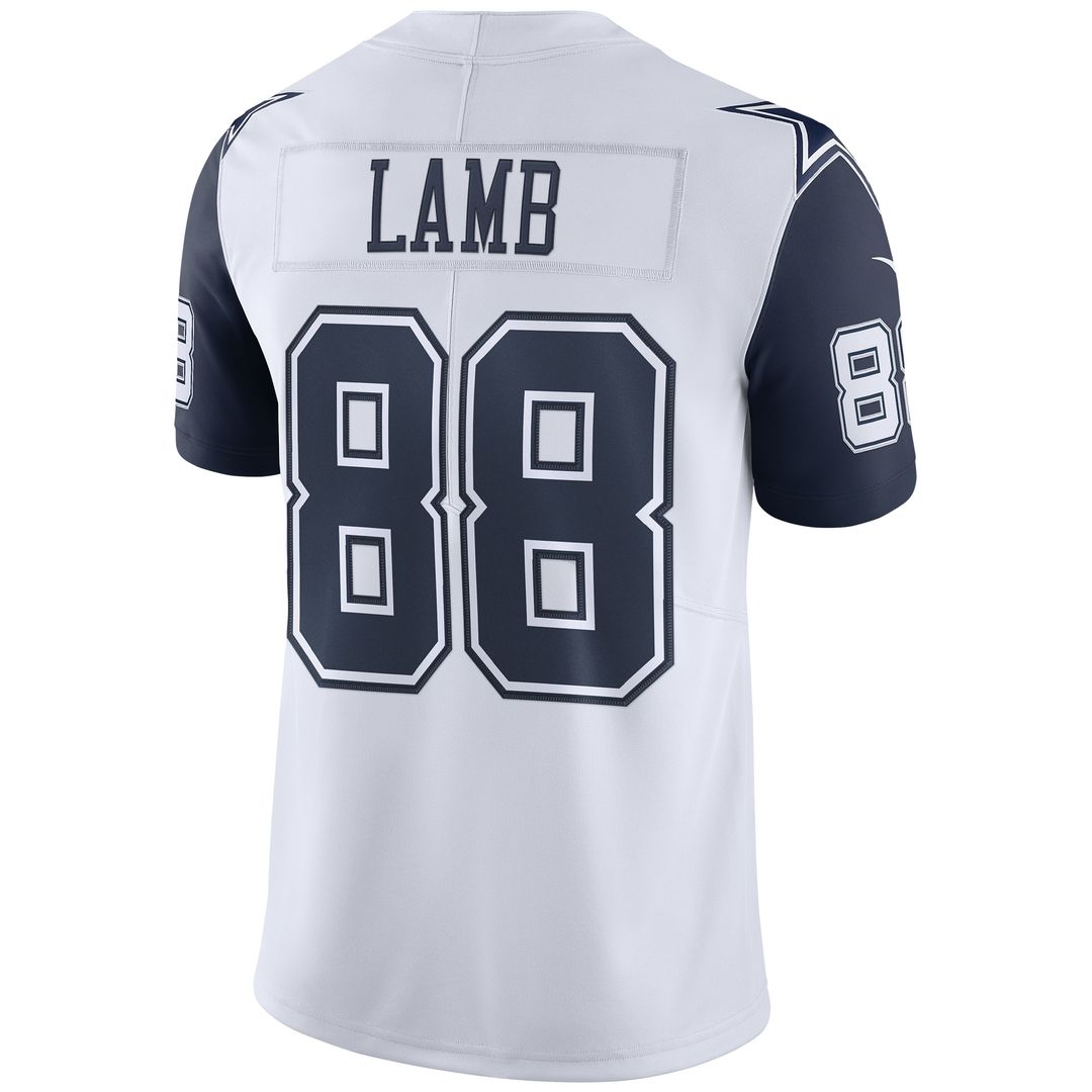 CeeDee Lamb Dallas Cowboys Nike 2nd Alternate Vapor Limited Official Jersey - White