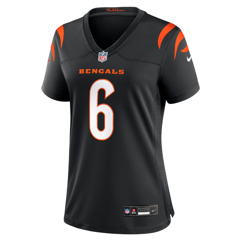 Bryan Cook Cincinnati Bengals Nike Women's Team Game Official Jersey -  Black
