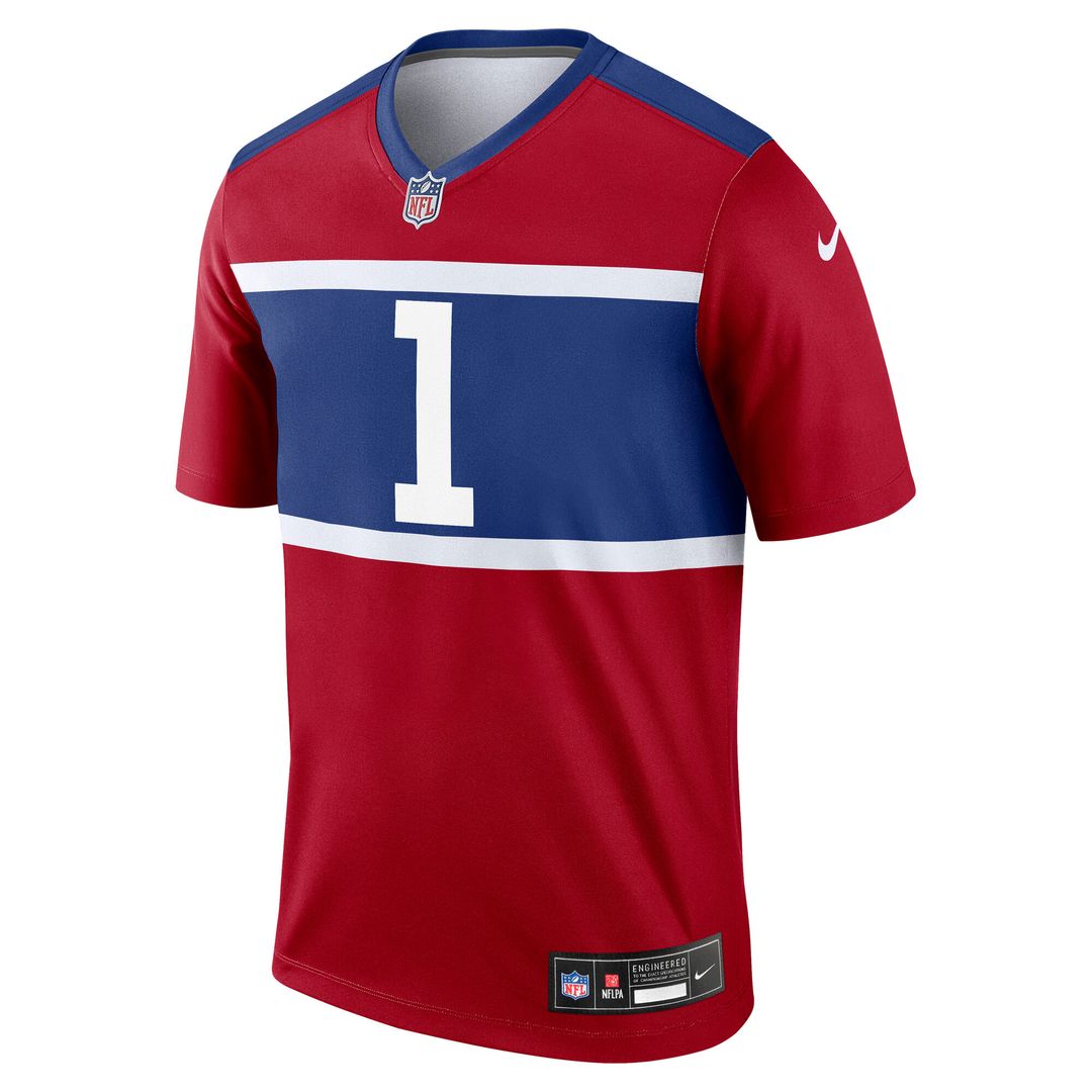 Malik Nabers New York Giants Nike Legend Player Performance Top - Red
