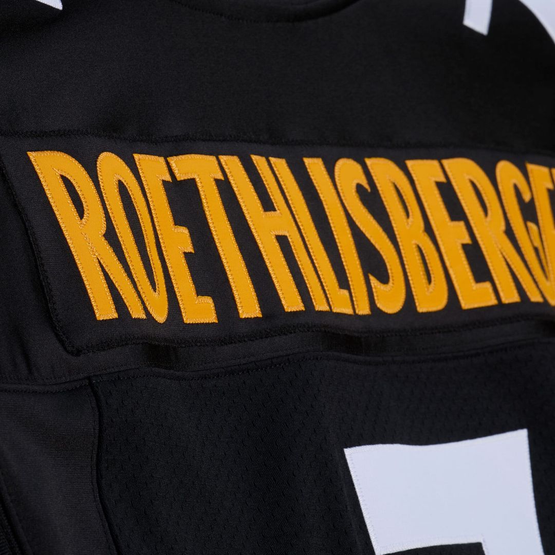 Ben Roethlisberger Pittsburgh Steelers Mitchell & Ness 2004 Authentic Throwback Official Jersey - Black