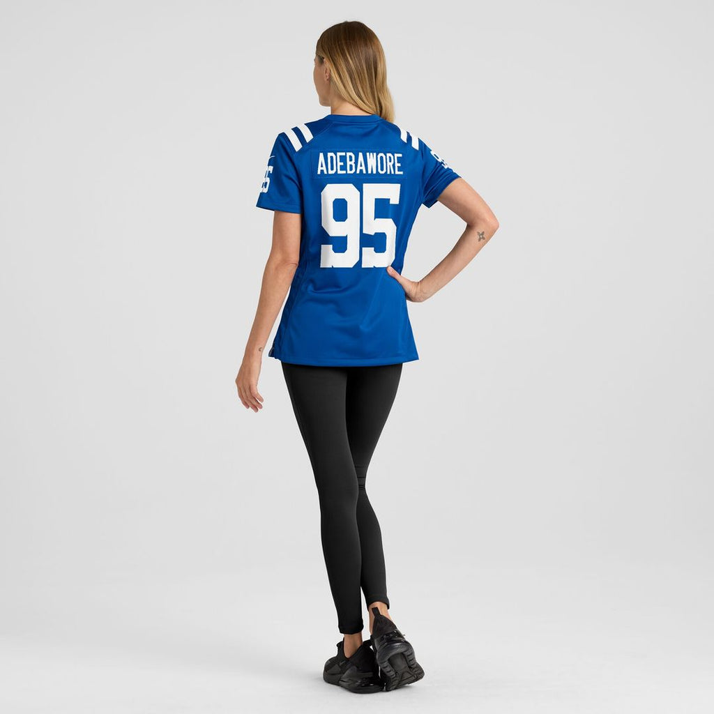 Adetomiwa Adebawore Indianapolis Colts Nike Women's Team Game Official Jersey -  Royal