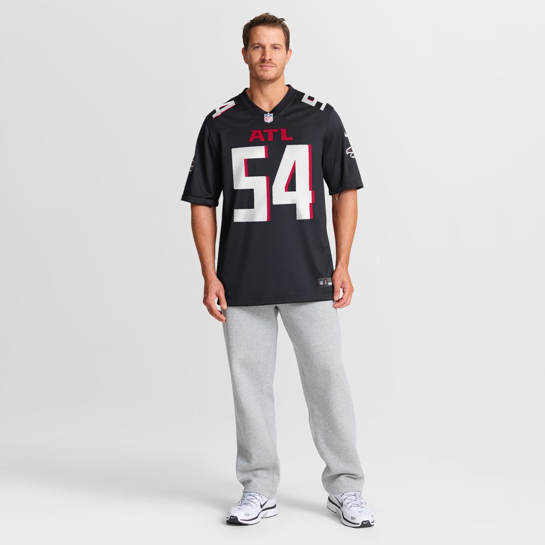 Brandon Dorlus Atlanta Falcons Nike Team Game Jersey - Black