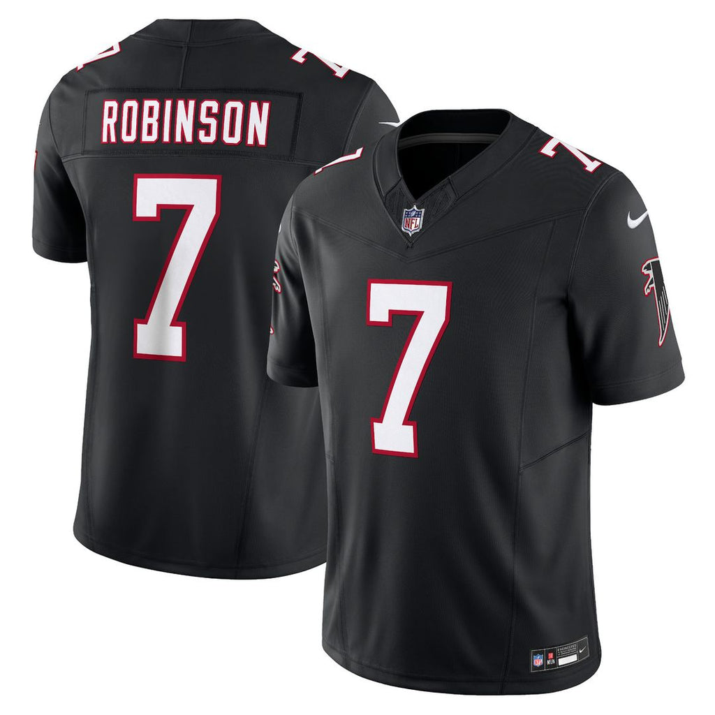 Bijan Robinson Atlanta Falcons Nike Alternate Vapor F.U.S.E. Limited Official Jersey - Black