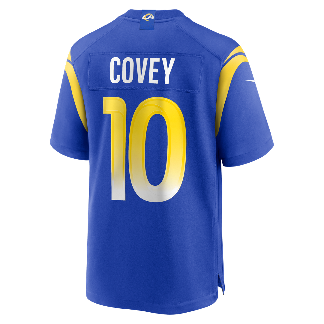 Britain Covey Los Angeles Rams Nike Team Game Official Jersey -  Royal