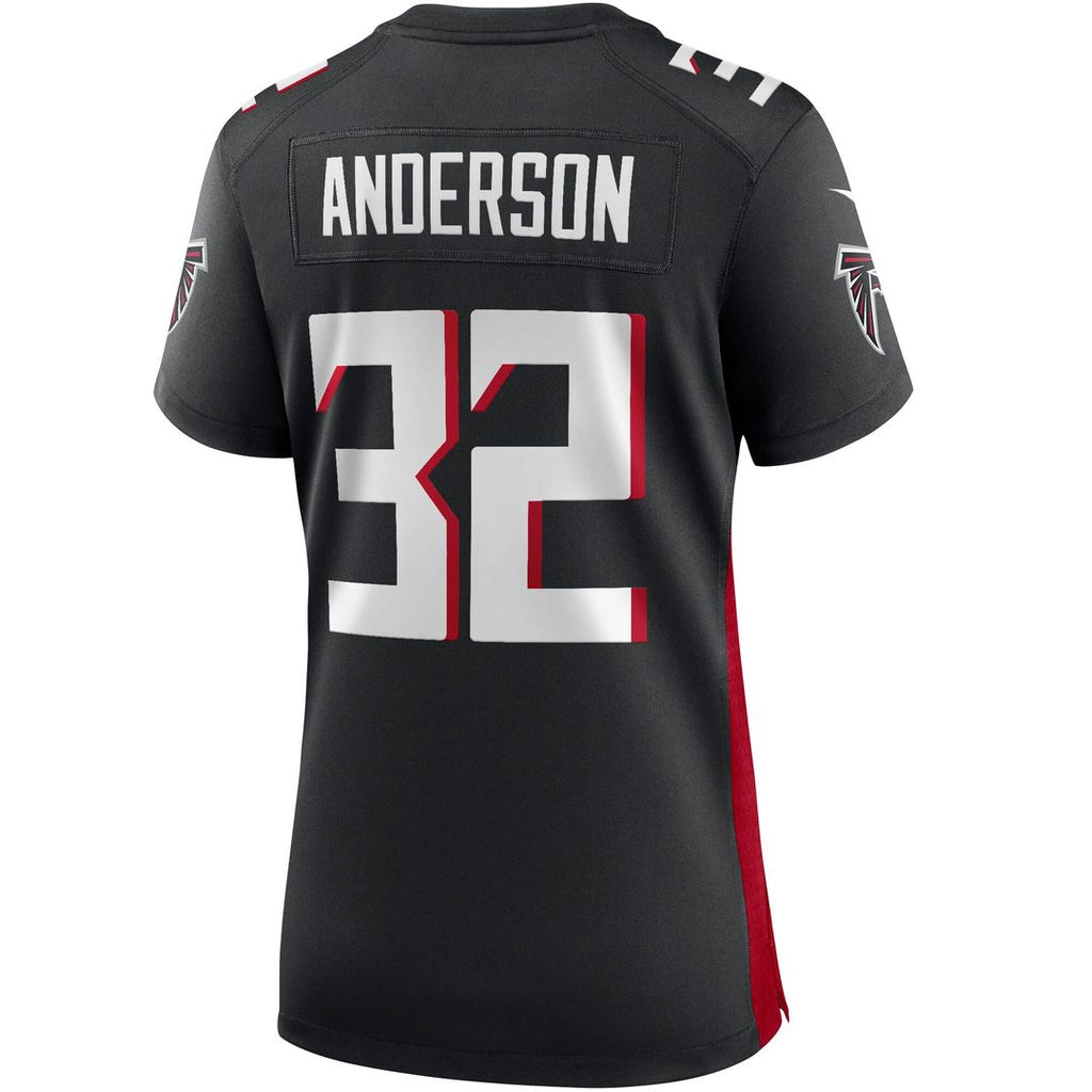 Jamal Anderson Atlanta Falcons Nike Women's Retired Game Official Jersey - Red