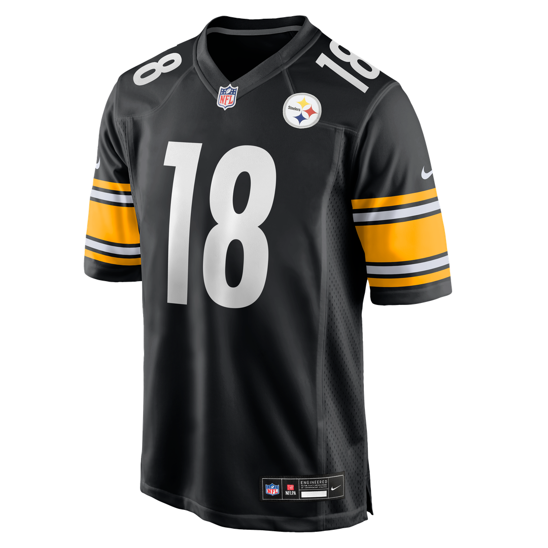 Will Howard Pittsburgh Steelers Nike Team Game Jersey - Black