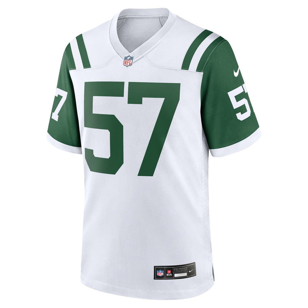 C.J. Mosley New York Jets Nike Classic Alternate Game Official Jersey - White