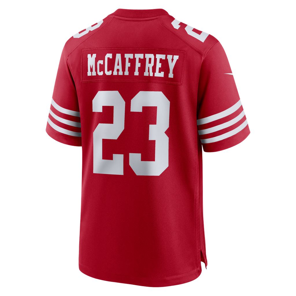 Christian McCaffrey San Francisco 49ers Nike Game Player Official Jersey - White