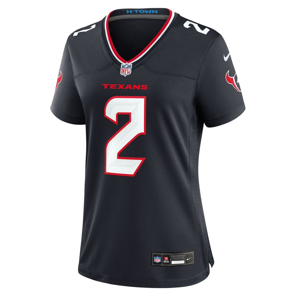 Calen Bullock Houston Texans Nike Women's Team Game Jersey - Navy