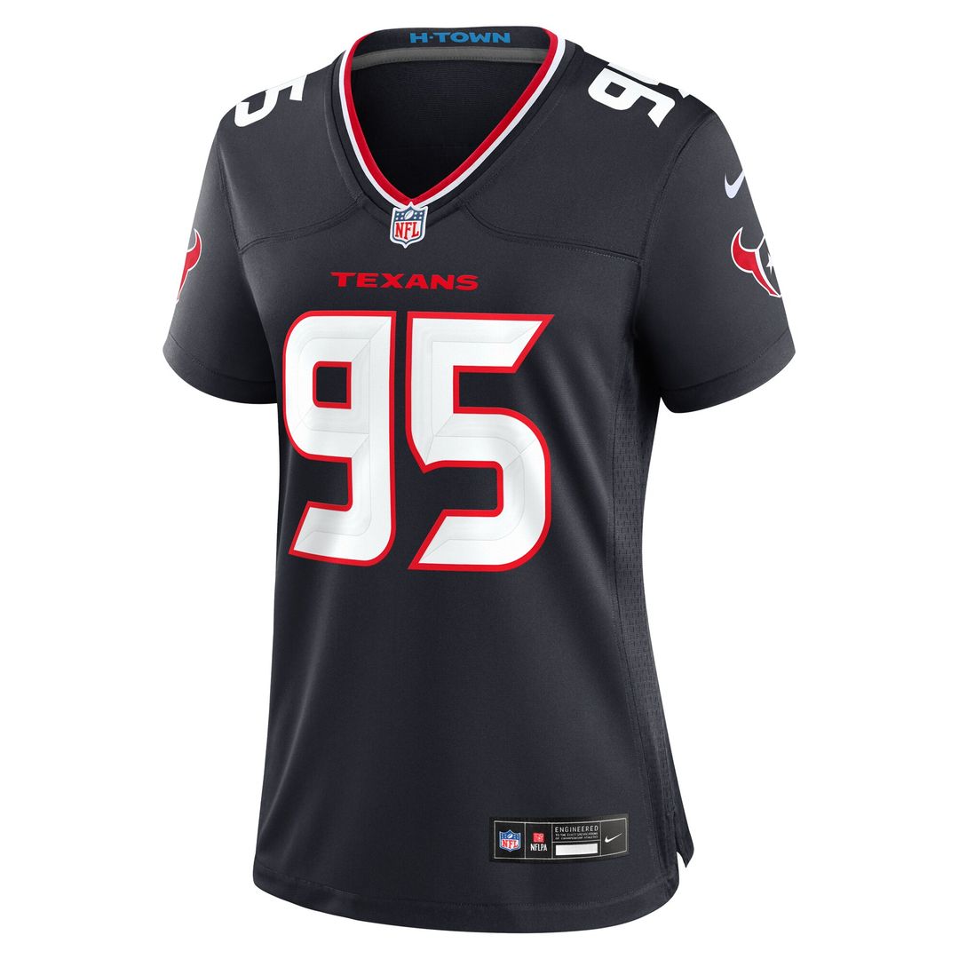 Derek Barnett Houston Texans Nike Women's Team Game Jersey - Navy