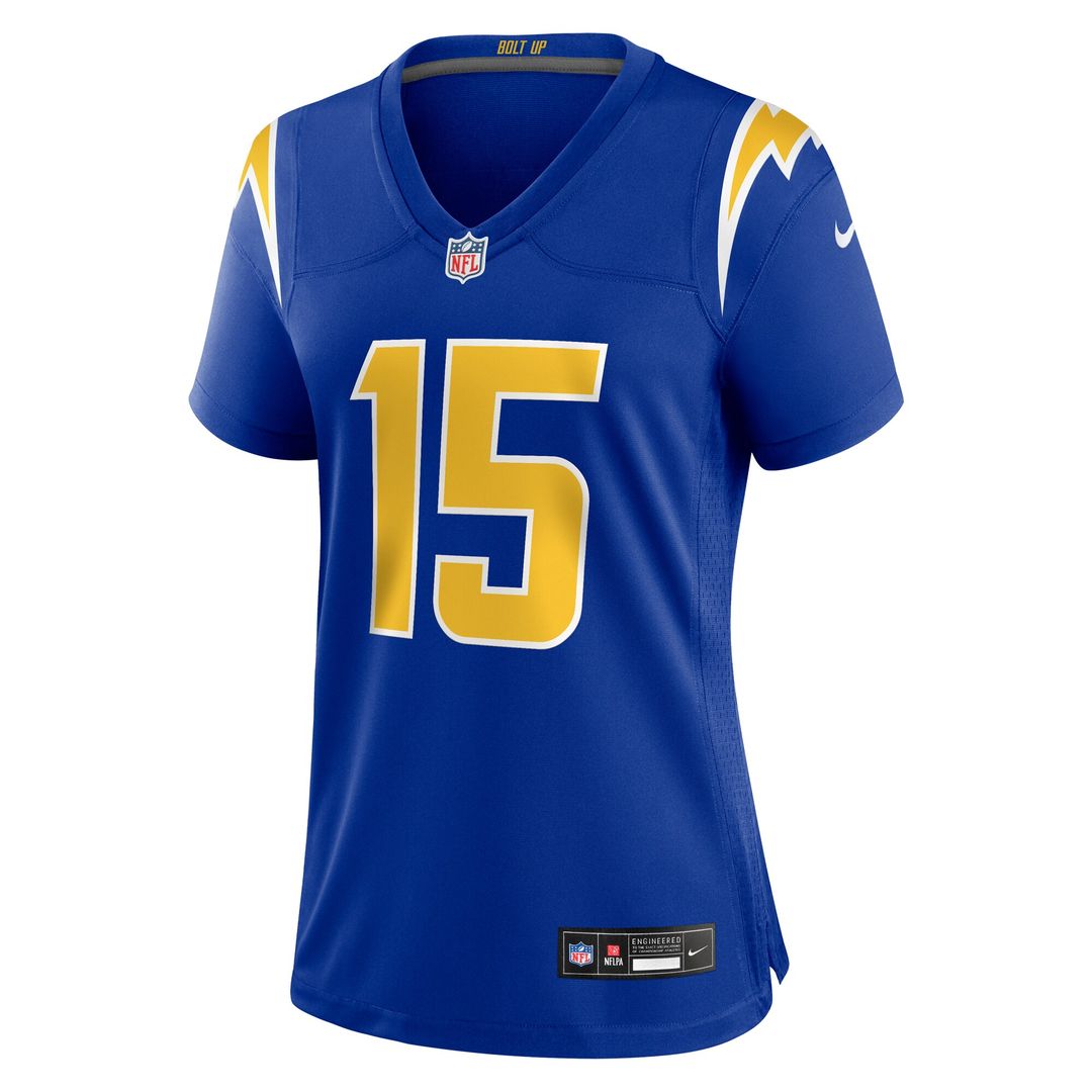 Ladd McConkey Los Angeles Chargers Nike Women's Alternate Game Official Jersey -  Royal