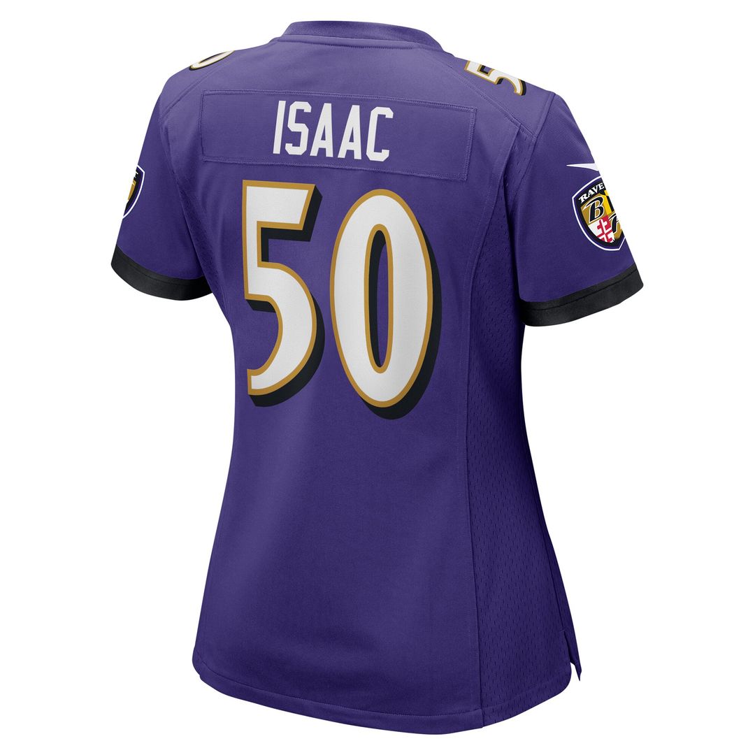 Adisa Isaac Baltimore Ravens Nike Women's Game Jersey - Purple