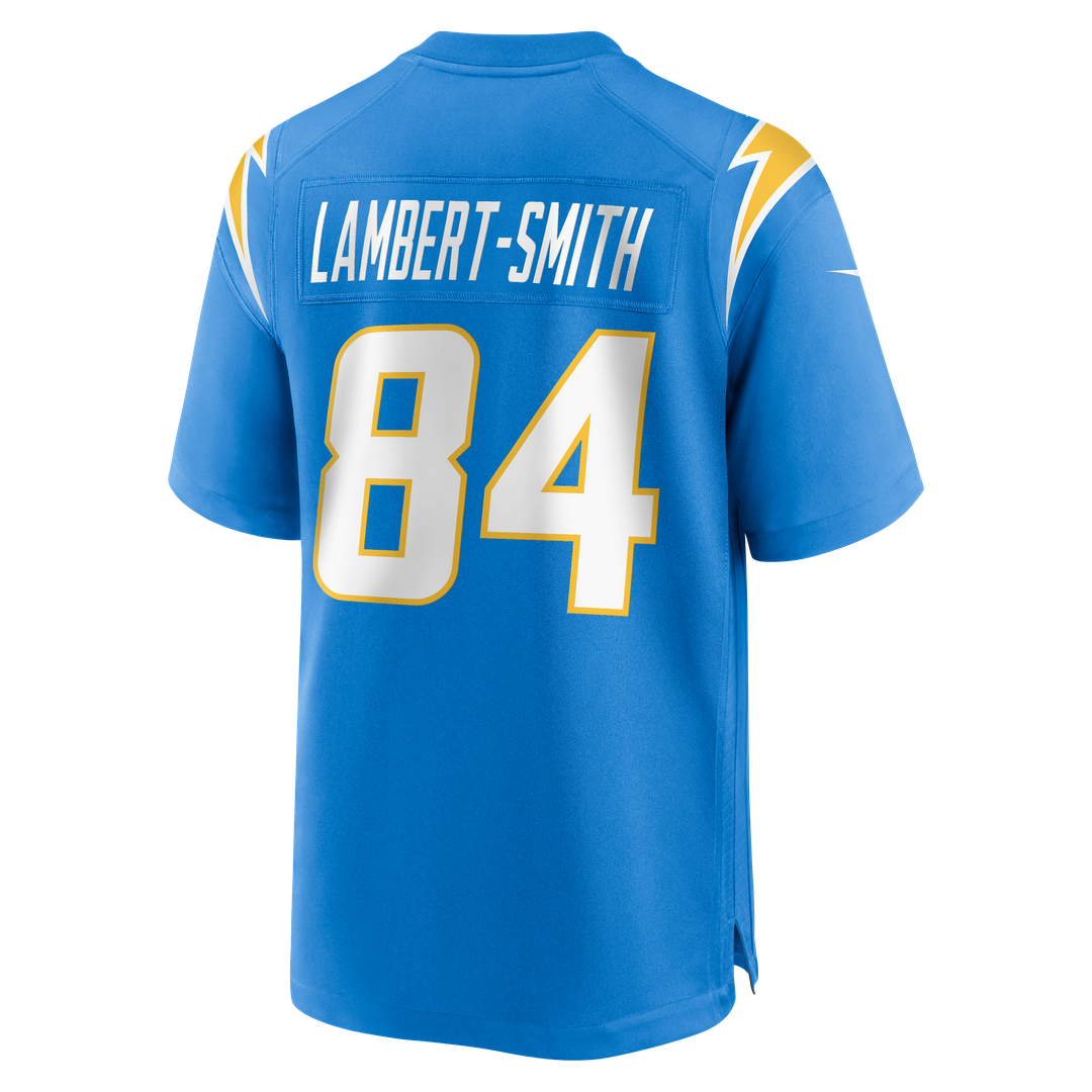 KeAndre Lambert-Smith Los Angeles Chargers Nike Team Game Jersey - Powder Blue