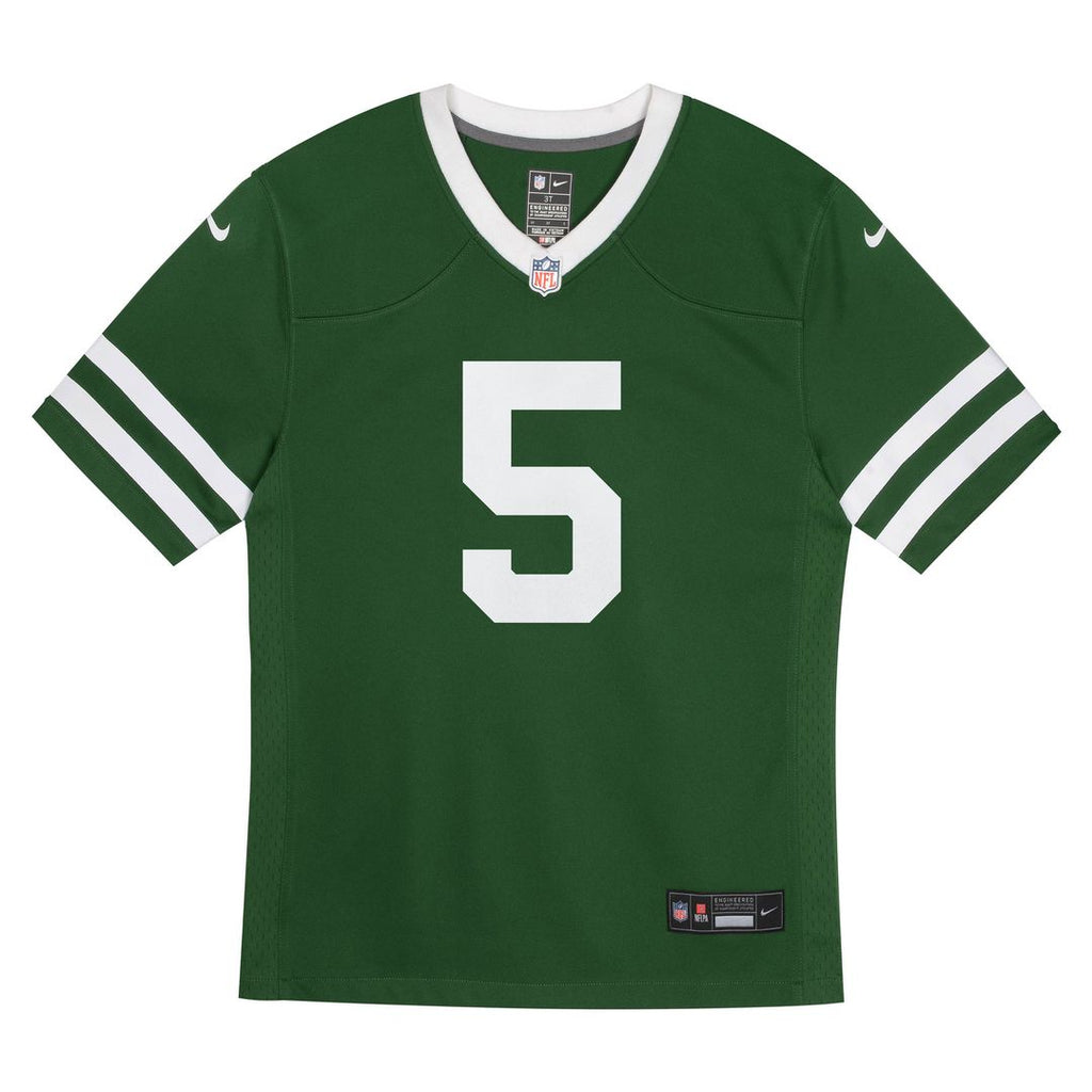 Garrett Wilson New York Jets Nike Toddler Game Official Jersey - Legacy Green