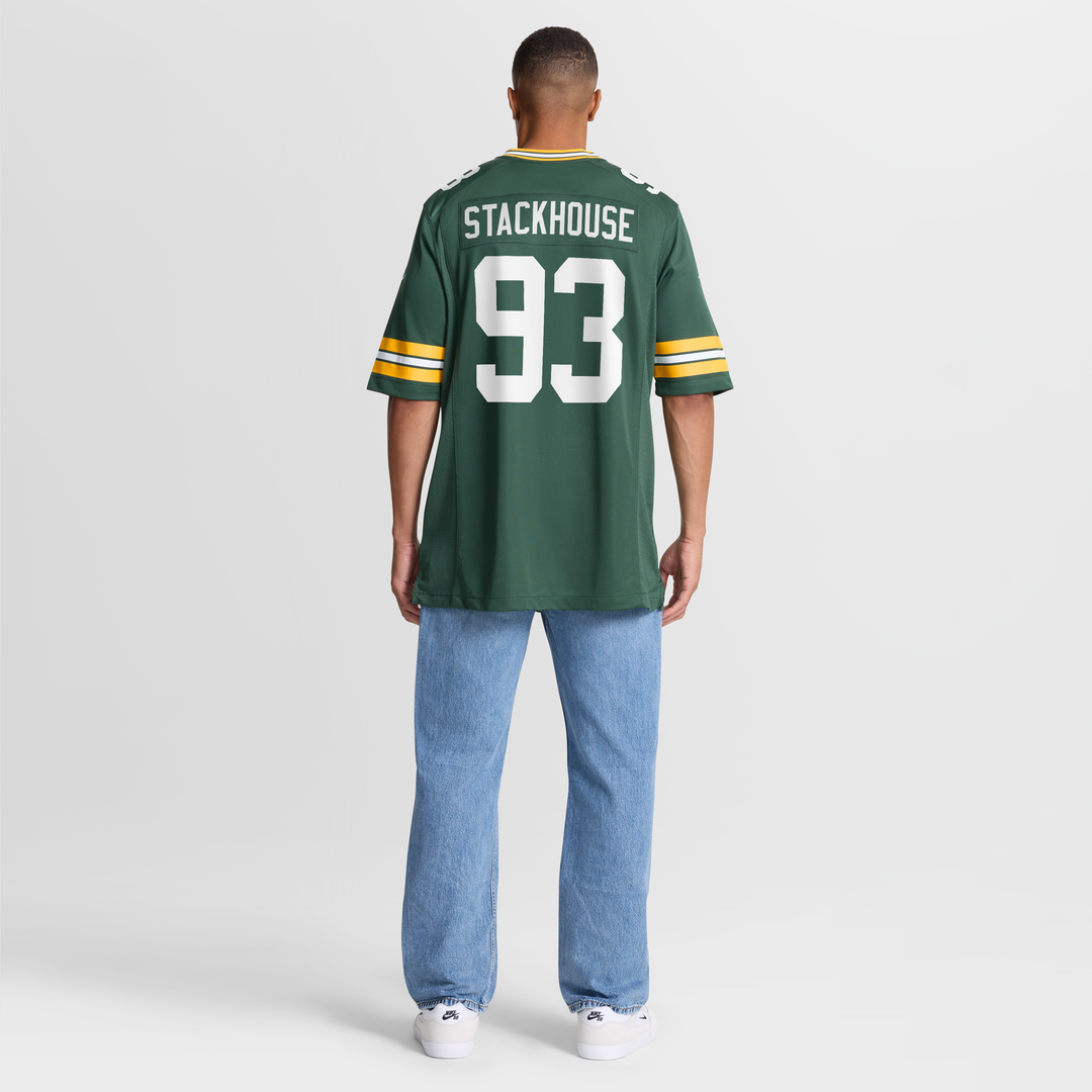 Nazir Stackhouse Green Bay Packers Nike Team Game Official Jersey -  Green