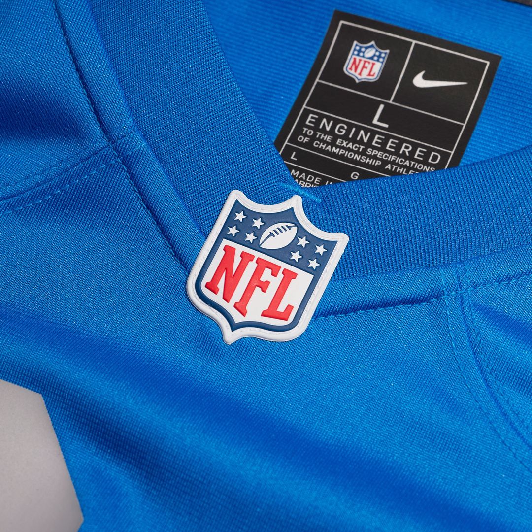 Barry Sanders Detroit Lions Nike Alternate Game Jersey - Blue
