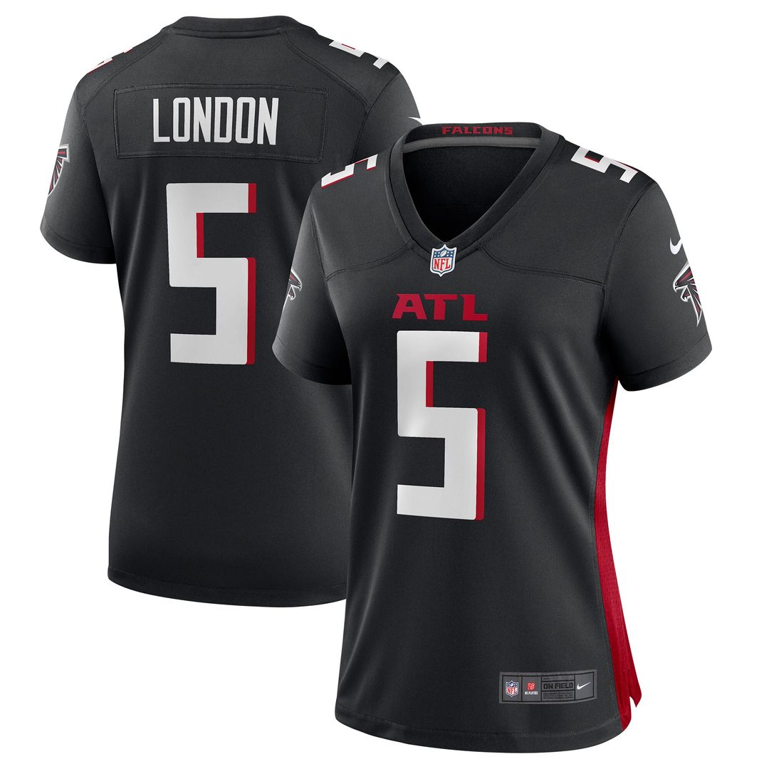 Drake London Atlanta Falcons Nike Women's Player Game Official Jersey - Black