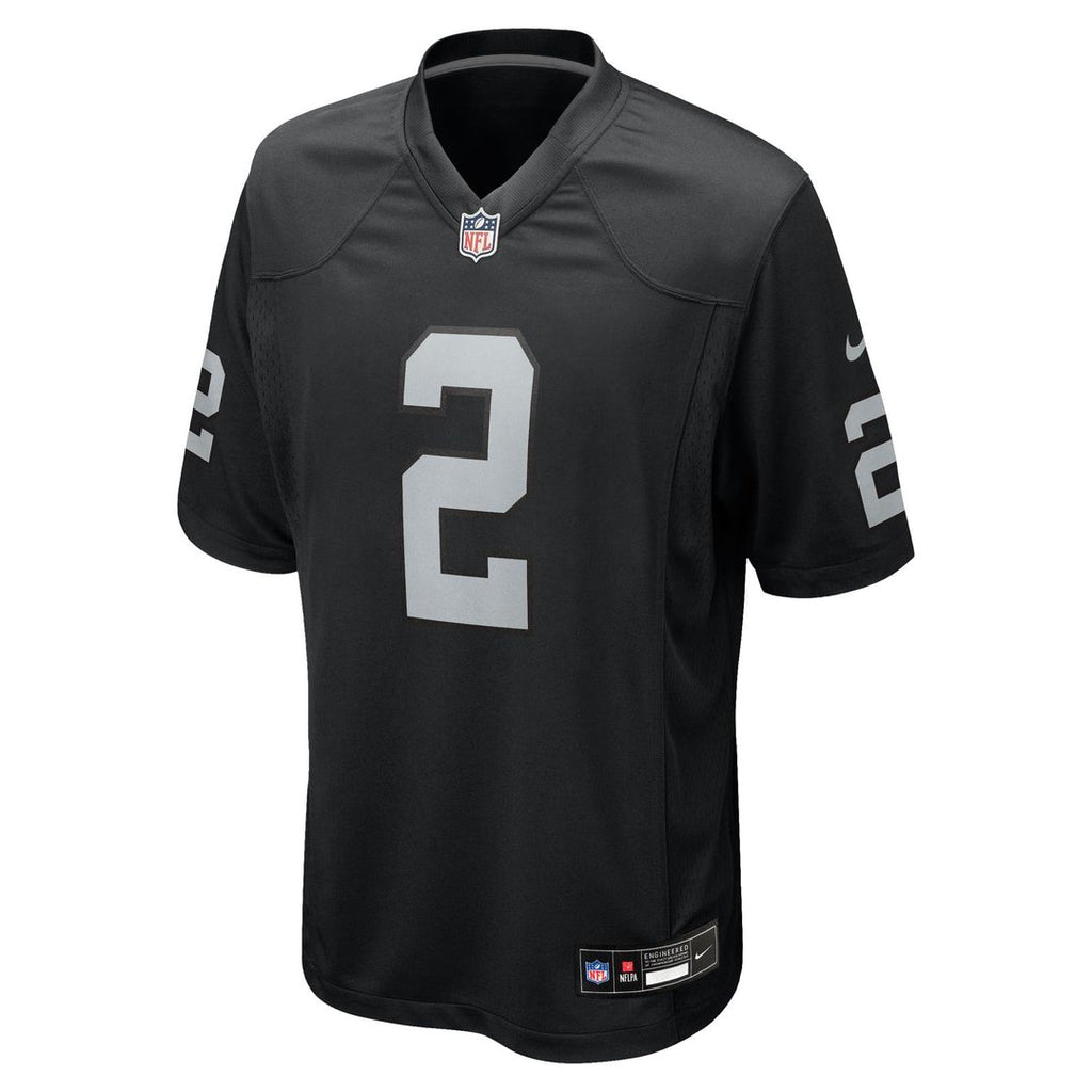 Ashton Jeanty Las Vegas Raiders Nike Team Game Official Jersey - Black
