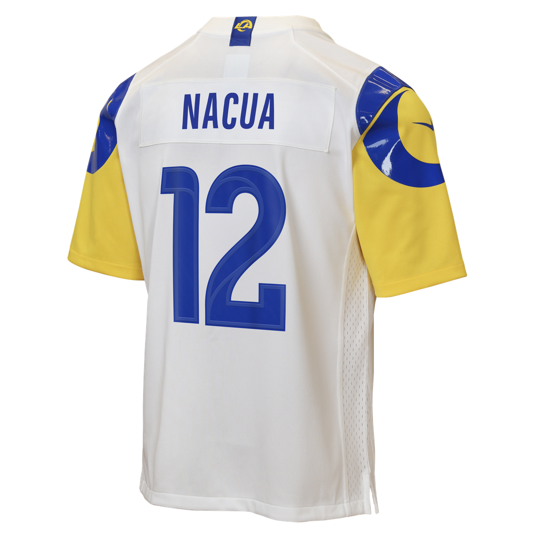 Puka Nacua Los Angeles Rams Nike Youth Game Jersey - White