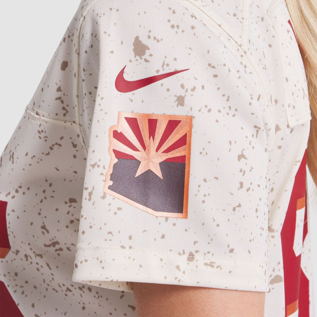 Trey McBride Arizona Cardinals Nike Women's 2025 Rivalries Collection Game Official Jersey - Natural