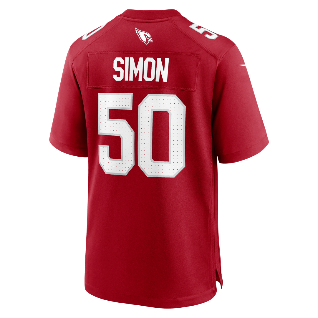 Cody Simon Arizona Cardinals Nike Team Game Official Jersey -  Cardinal