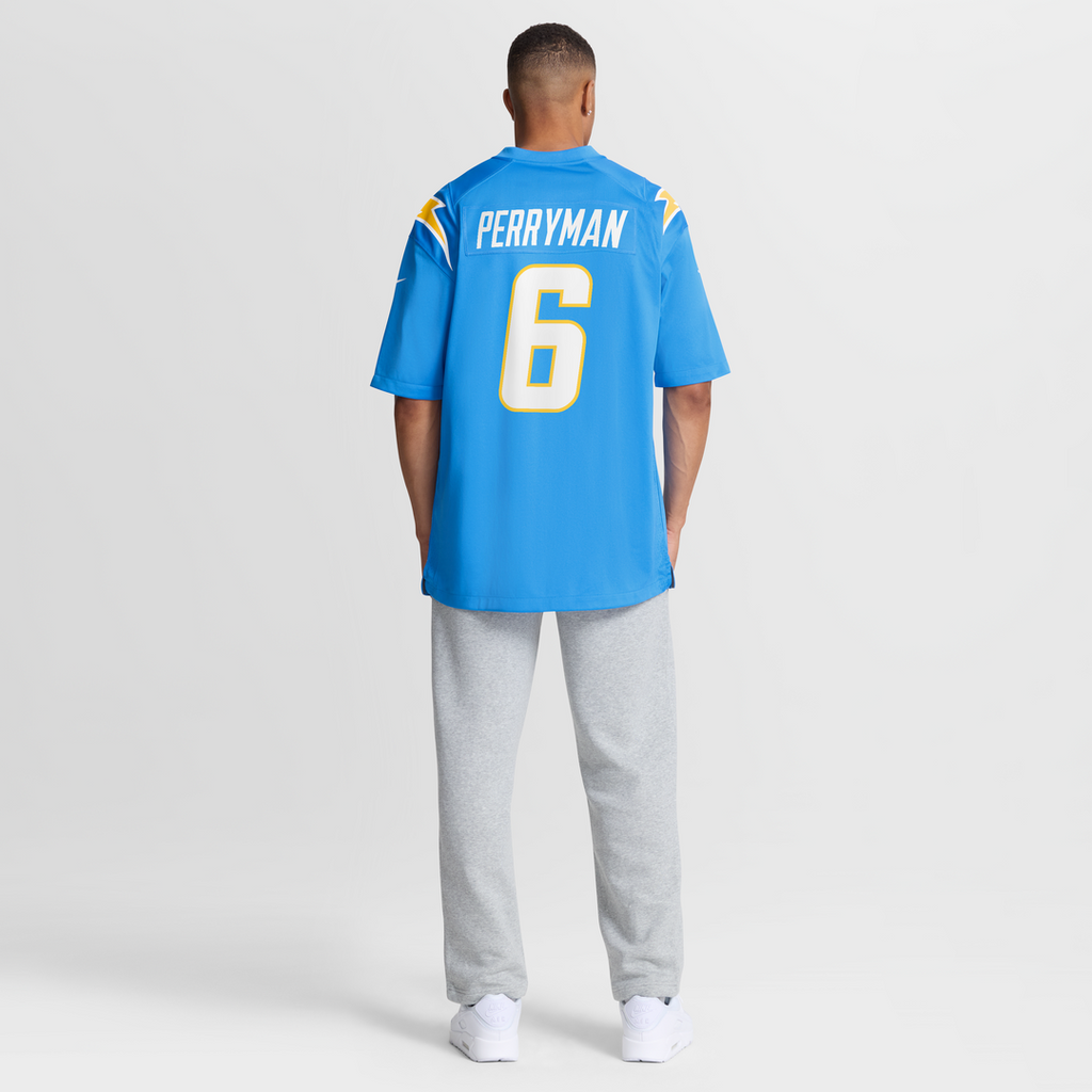 Denzel Perryman Los Angeles Chargers Nike Team Game Jersey - Powder Blue