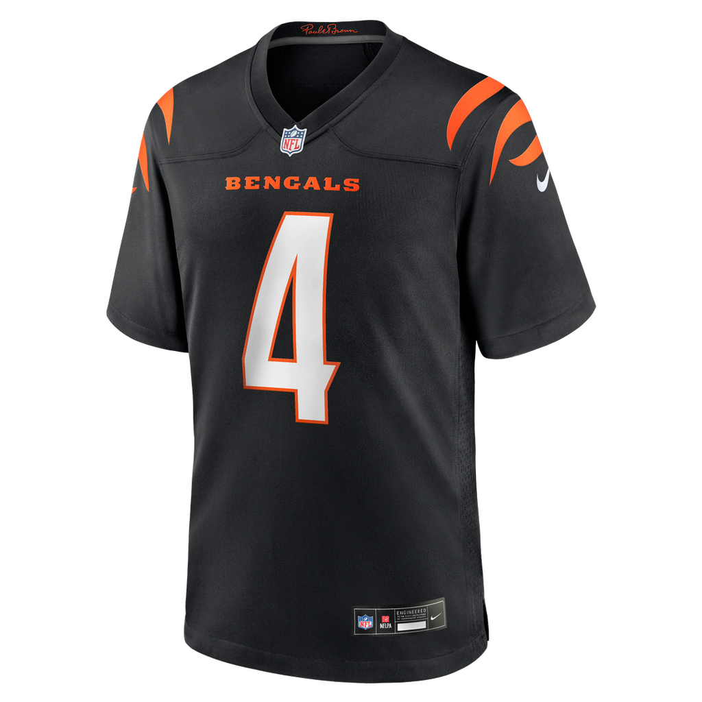 Sean Clifford Cincinnati Bengals Nike Team Game Jersey - Black