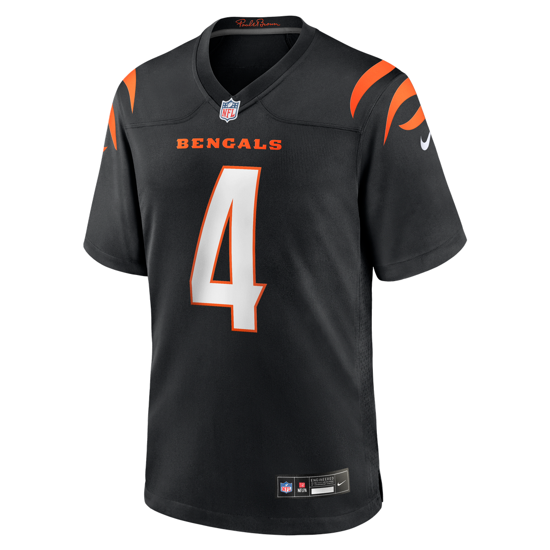 Sean Clifford Cincinnati Bengals Nike Team Game Jersey - Black